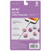 MVMT 9 pack Mini Clip-On Cable Organizer in Purple Color Scheme MVMT 9 pack Mini Clip-On Cable Organizer in Purple Color Scheme