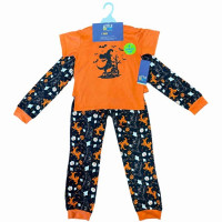 Little Dreamer Sleepwear 4 Piece Halloween Pajama Set in Sizes 2T-4T