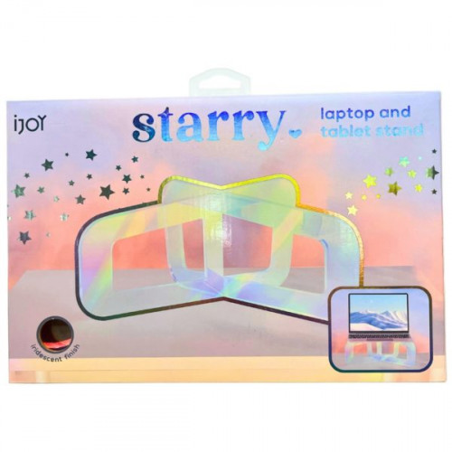 iJoy Starry Iridescent Finish Laptop and Tablet Stand iJoy Starry Iridescent Finish Laptop and Tablet Stand