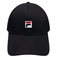 Fila Heritage Adjustable Mesh Black Snapback Hat