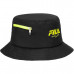 Fila Unisex Black Nylon Ripstop Side Zipper Pocket Bucket Hat Fila Unisex Black Nylon Ripstop Side Zipper Pocket Bucket Hat
