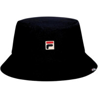 Fila Unisex Heritage Black Bucket Hat  With Pocket