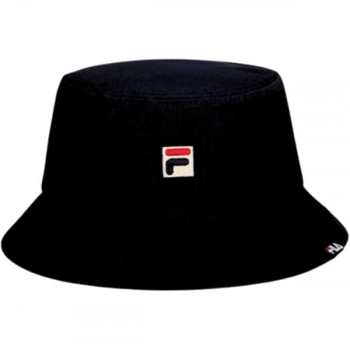 Fila Unisex Heritage Black Bucket Hat With Pocket Fila Unisex Heritage Black Bucket Hat With Pocket