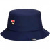 Fila Unisex Heritage Blue Bucket Hat With Pocket Fila Unisex Heritage Blue Bucket Hat With Pocket