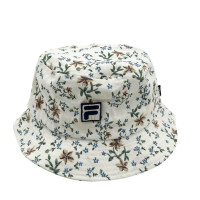 Fila Unisex Floral Print White Bucket Hat