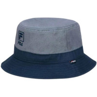 Fila Two Tone Cotton Twill Gray & Navy Bucket Hat