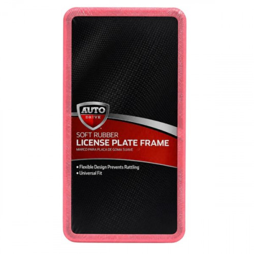 Pilot Automotive Stretchable License Plate Frame in Pink Pilot Automotive Stretchable License Plate Frame in Pink
