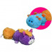 FlipaZoo Magic Tails 2 in 1 Reversable Plush Animal in Blue Dragon and Purple Unicorn Design