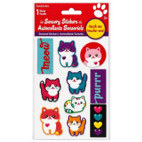 Happy Animals Sensory Textured Stickers
