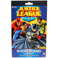 Justice League 4 Page 295 Plus Stickers Stickerland Pad