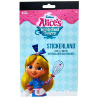 Disney's Alice's Wonderland Bakery 4 Page Stickerland Pad