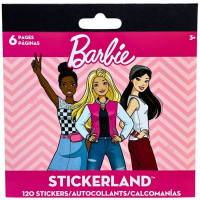 Barbie 6 Page Mini Stickerland Pad