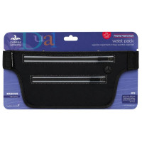 Cabana Sports Dual Zipper Black Waist Pack