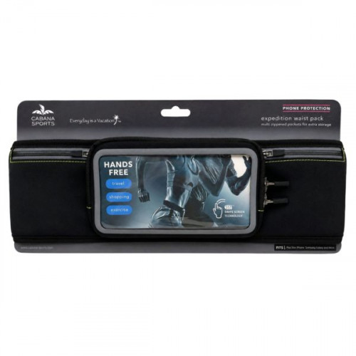 Cabana Sports Expedition II Black Waist Pack Cabana Sports Expedition II Black Waist Pack