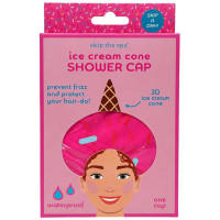 Ice Cream Cone Reusable Shower Cap
