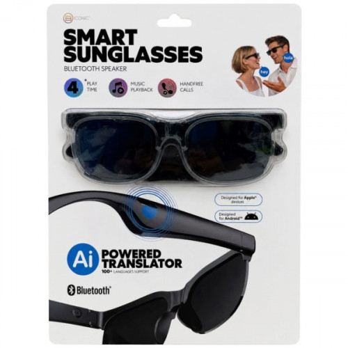 Bionic AI Powereed Translator Smart Sunglasses with Bluetooth Speaker Bionic AI Powereed Translator Smart Sunglasses with Bluetooth Speaker