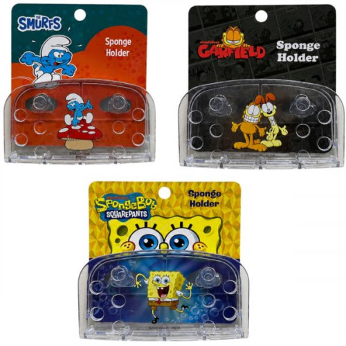 Printed Sponge Holder in Assorted Paramount Licenses Printed Sponge Holder in Assorted Paramount Licenses
