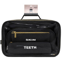 Roaming Essentials 4-Piece Self Care Travel Set in Black