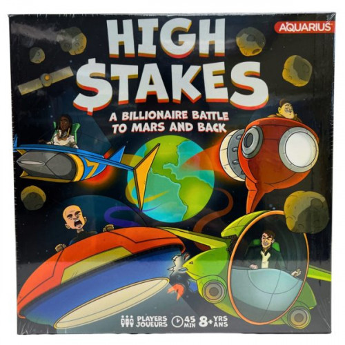 High $takes Billionaire Battle to Mars Board Game High $takes Billionaire Battle to Mars Board Game