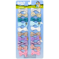 Bluey 20 Pack Mini Bows in Assorted Colors and Designs