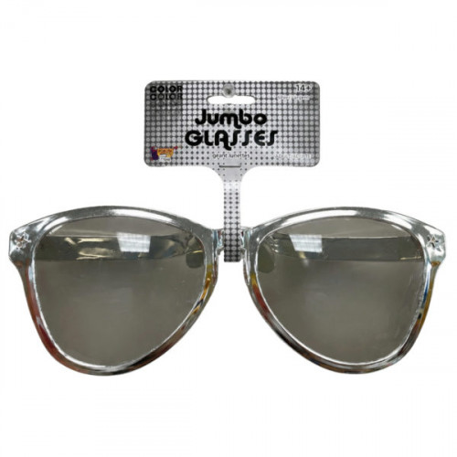 Jumbo Novelty Glasses in Silver Jumbo Novelty Glasses in Silver
