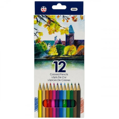 12 Pack Multi Shade Colored Pencils 12 Pack Multi Shade Colored Pencils