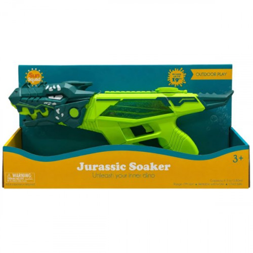 Sun Day Jurassic Water Soaker with Dino Face Plate Sun Day Jurassic Water Soaker with Dino Face Plate