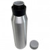 24 Oz Aluminum Drinkware Bottle with Twist Lid in Silver 24 Oz Aluminum Drinkware Bottle with Twist Lid in Silver
