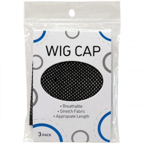 3 Piece Black Mesh Wig Cap 3 Piece Black Mesh Wig Cap