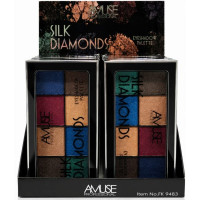 Amuse Silk Diamonds Eyeshadow Palette in Countertop Display