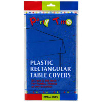 Party Time Plastic Rectangular Table Covers 54