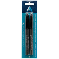 Art Alternatives 2 Pack Permanent Markers in Black