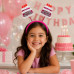 Pink Glitter Happy Birthday Cake Head Bopper Headband Pink Glitter Happy Birthday Cake Head Bopper Headband
