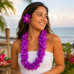 Fluorescent Purple Hawaiian Lei Fluorescent Purple Hawaiian Lei