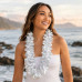 Silver Luxe Hawaiian Lei Necklace