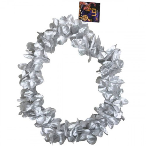 Silver Luxe Hawaiian Lei Necklace