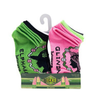10 Pack Wicked No Show Socks Sizes 6 - 8.5