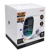 CYLO Mini Portable 300 ml Air Cooler Fan in White