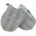 Revival Brands Neoprene Mini Oven Mitt Set in Assorted Lined Designs and Colors