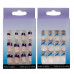 French Tip Artificial Nails Countertop Display