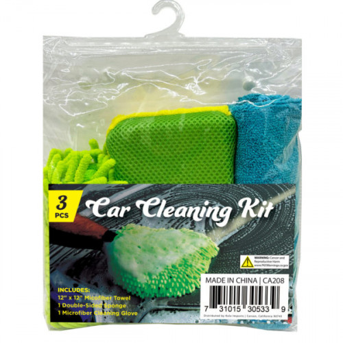 3 Piece Car Cleaning Kit 3 Piece Car Cleaning Kit