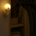 Push-Button Stick On LED Light Bulb Battery-Operated in Countertop Display Push-Button Stick On LED Light Bulb Battery-Operated in Countertop Display