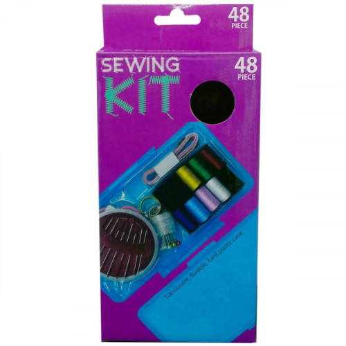 48 Piece Sewing Kit with Colorful Case 48 Piece Sewing Kit with Colorful Case
