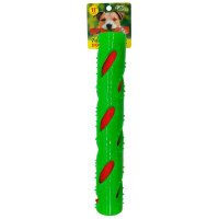 11.75” Fetch Crinkle Rubber Dog Stick Toy