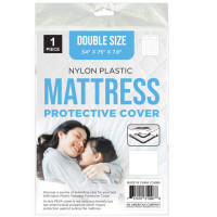 Double Size Mattress Nylon Plastic Protective Cover 54