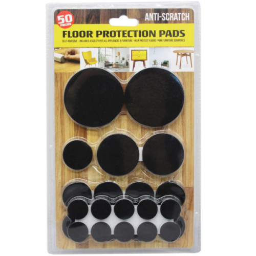 50 Pack Assorted Size Adhesive Felt Furniture Sliders 50 Pack Assorted Size Adhesive Felt Furniture Sliders