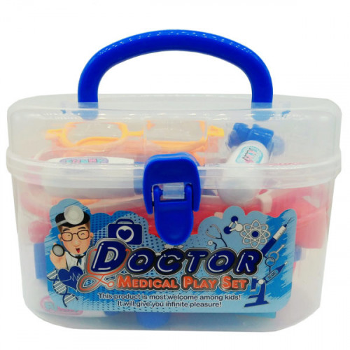 14 Piece Doctor Kit in Carrying Case Medical Toy Set 14 Piece Doctor Kit in Carrying Case Medical Toy Set