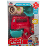 Kitchen Classic Mixer Appliance with Accessories and Two Donuts Pretend Playset