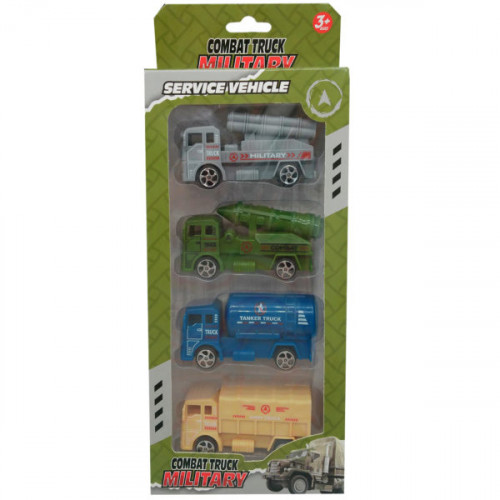 4 Pack Military Service Vehicles