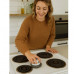 3 Piece Stainless Steel Scourer with Handle and Refill Set